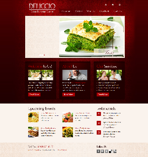 美食红酒之类模板